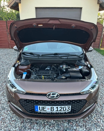 Hyundai i20 cena 42900 przebieg: 18000, rok produkcji 2015 z Pisz małe 407